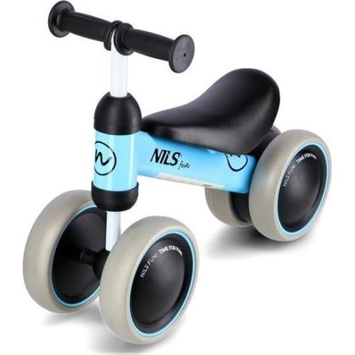 RB002 NIEBIESKI ROWEREK BIEGOWY NILS FUN