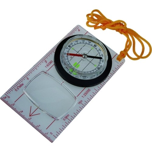 Fluorescent Map Compass AceCamp