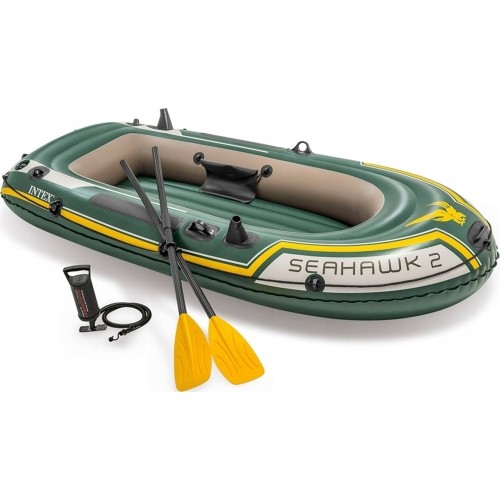 Ponton Seahawk 2 + pompka + 2 wiosła Intex 68347