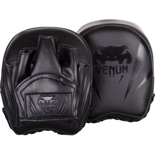 Rękawice Venum Elite Mini Focus - czarno-czarne