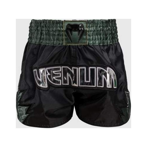 Spodenki Venum Inferno Muay Thai - głęboka czerń/khaki