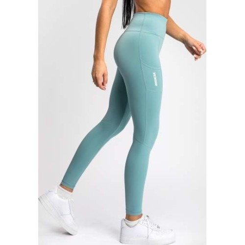 Damskie legginsy sportowe Venum Essential - Aqua Green