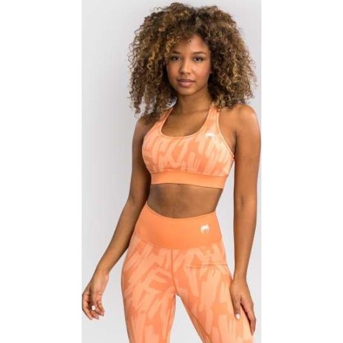 Damski biustonosz sportowy Venum Graffiti - Velvet Apricot