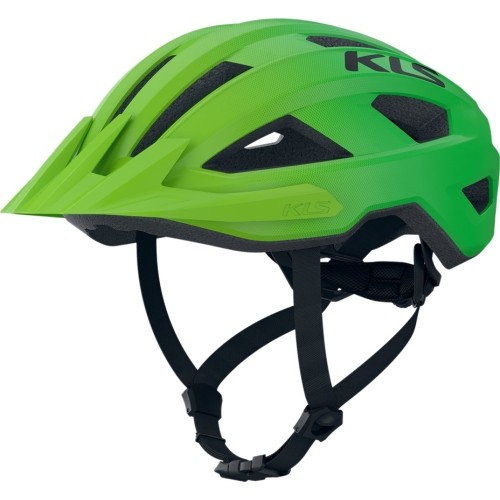 Kask KLS Daze Lumio 022 // z oświetleniem, rozmiar S/M: 52-55 cm (zielony)