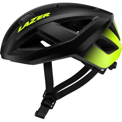 Kask Lazer Tonic, L 58-61 cm, (fluorescencyjny/czarny matowy)