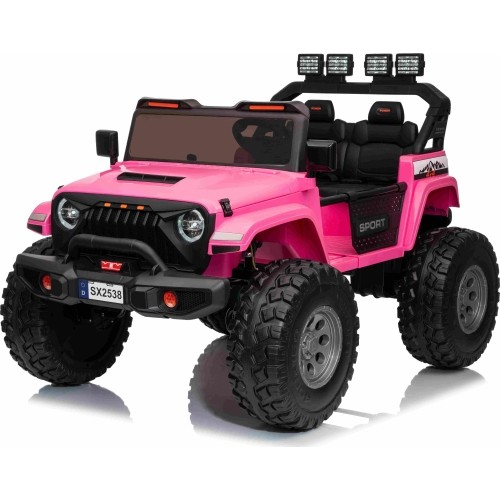 Różowy pojazd Extreme Sport 4x4