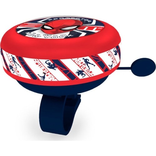 Dzwonek rowerowy SPIDERMAN, metalowy (czerwony)