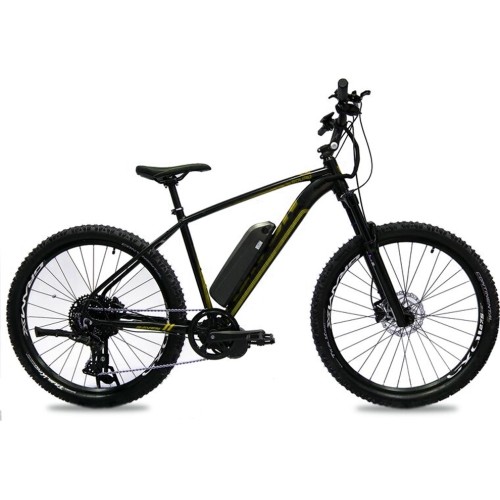 Elektryczny RAVEN Squad AEG 350W, 27,5" // 9G rozmiar 19" (48 cm) (czarny/żółty)