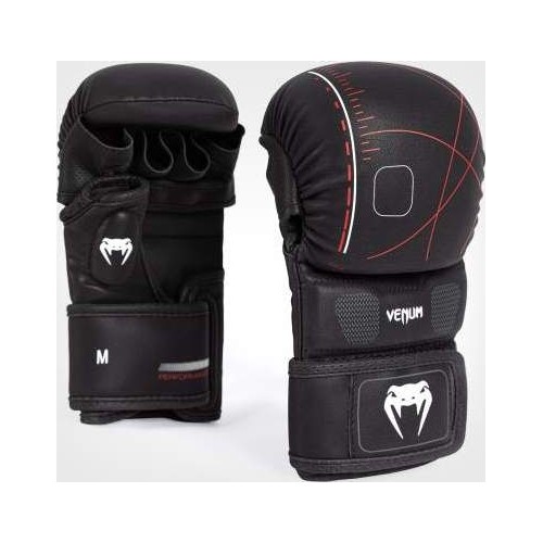 Rękawice sparingowe Venum Tactical XT - czarny/ognisty czerwony