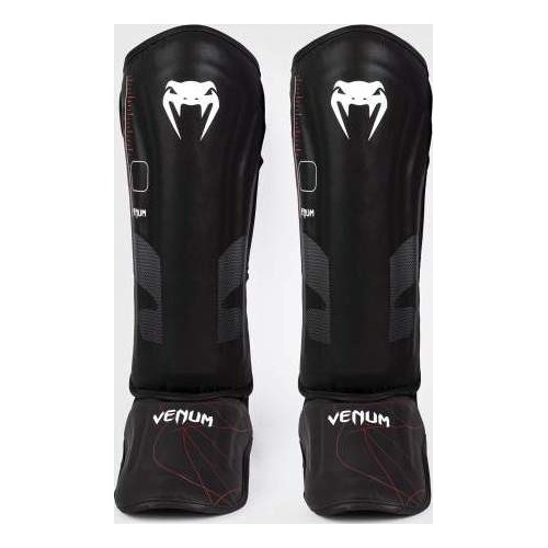 Ochraniacze Venum Tactical XT - czarny/ognisty czerwony