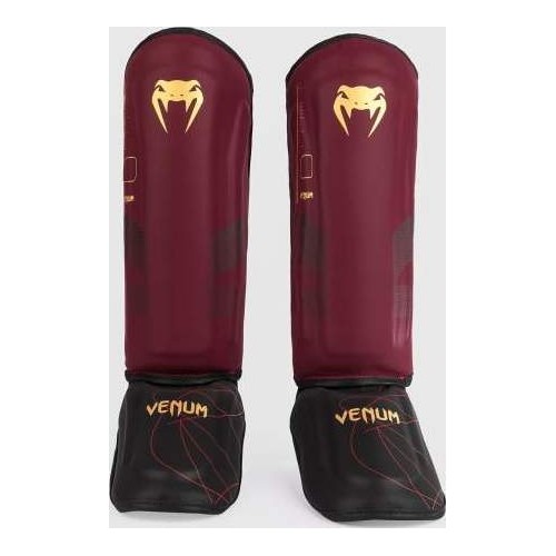 Ochraniacze Venum Tactical XT - czarny/bordowy/złoty