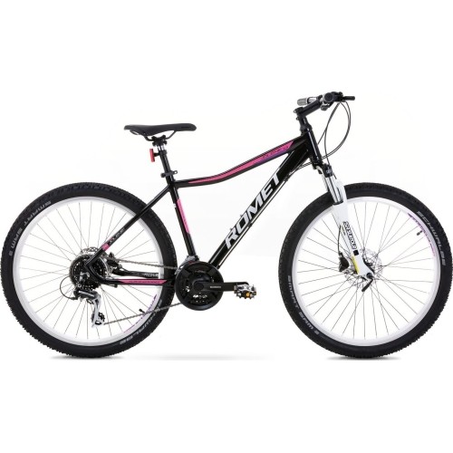Dviratis Romet Jolene 6.3 2024 czarno-różowy