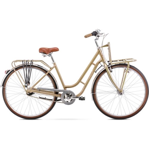 Dviratis Romet Luiza Lux 28" 2023 beżowy
