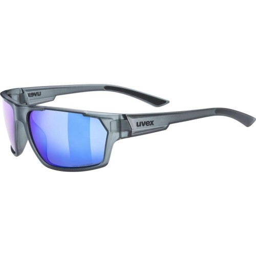 Akiniai Uvex Sportstyle 233 P smoke mat / mirror blue