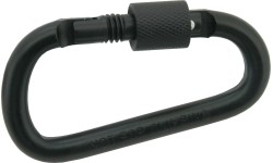 Karabińczyk aluminiowy z blokadą śrubową Cattara Strong