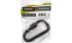 Karabińczyk aluminiowy z blokadą śrubową Cattara Strong