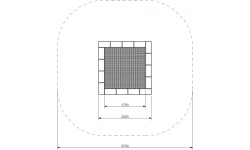 Trampolina na plac zabaw Inter-Play Pako 225