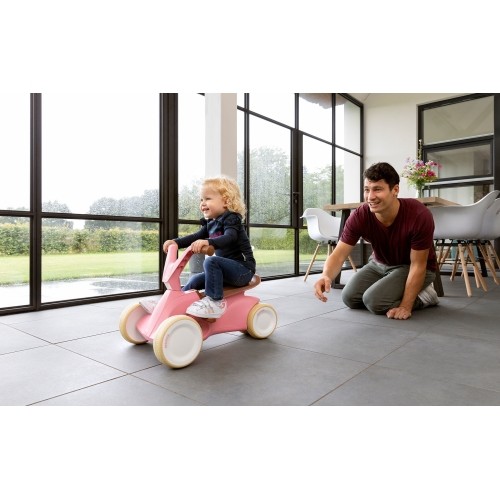 Gokart jeździk na pedały dla małych dzieci BERG GO² Retro - różowy
