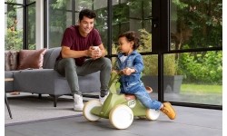 Gokart jeździk na pedały dla małych dzieci BERG GO² Retro - różowy