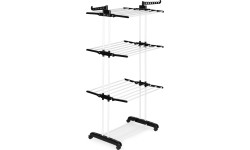 Suszarka na pranie pionowa z kółkami składana