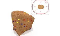 Skała wspinaczkowa Model SW-0900