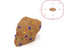 Skała wspinaczkowa Model SW-0902