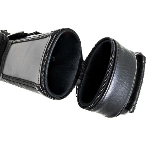 Etui na kije bilardowe Royal III RO3-2, szaro-czarne, na 2 kije bilardowe/2 trzonki