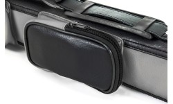 Etui na kije bilardowe Royal III RO3-2, szaro-czarne, na 2 kije bilardowe/2 trzonki