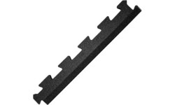 Fitker RR ramp straight 990x135x15 puzzle black straight square