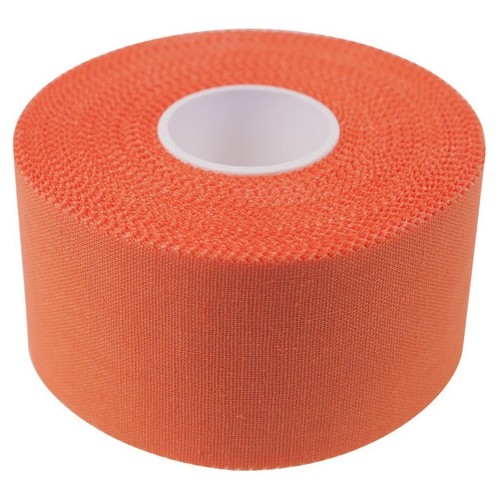 Taśma sportowa plaster Yate Sports Teepee - pomarańczowa, 3,8 cmx13,7 m
