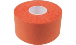 Taśma sportowa plaster Yate Sports Teepee - pomarańczowa, 3,8 cmx13,7 m