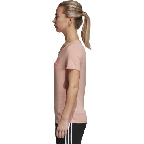 Adidas Palaidinė Three Stripes Pink White