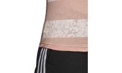 Adidas Palaidinė Three Stripes Pink White