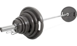 Żelazny zestaw talerzy olimpijskich Newton Fitness OP-140