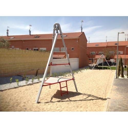 Zjazd linowy z platformą startową Interplay Aspen 20m