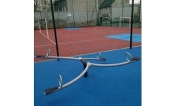 Podwójna huśtawka różnoważnia na plac zabaw Inter-Play Crab