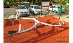 Podwójna huśtawka różnoważnia na plac zabaw Inter-Play Crab