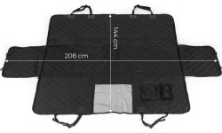 Pokrowiec mata do samochodu dla psa tylna kanapa uniwersalny rozmiar