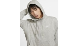 Nike Džemperis Vyrams Nsw Club Hoodie Fz Ft Gray BV2648 063