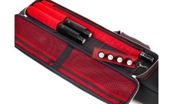 Miękkie etui na kije, Cuetec Pro Line, czarne, 4x8, 85 cm