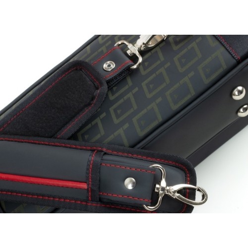 Miękkie etui na kije, Cuetec Pro Line, czarne, 4x8, 85 cm