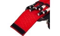 Miękkie etui na kije, Cuetec Pro Line, czarne, 4x8, 85 cm