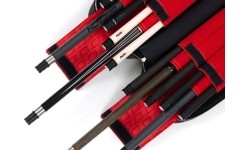 Miękkie etui na kije, Cuetec Pro Line, czarne, 4x8, 85 cm