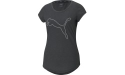 Puma Palaidinė Moterims Performance Heather Cat Tee Grey 520320 07