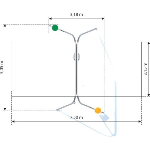 Podwójna huśtawka na plac zabaw Inter-Play Eniro 2