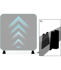 AeroWall - Klamra + płyta wzmacniająca 2x2