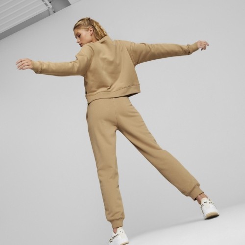 Puma Sportinis Kostiumas Moterims Loungewear Suit Brown 673702 89