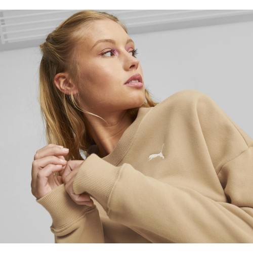 Puma Sportinis Kostiumas Moterims Loungewear Suit Brown 673702 89