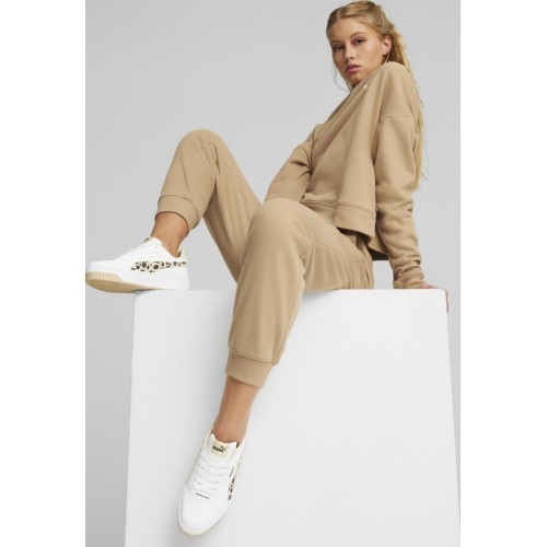 Puma Sportinis Kostiumas Moterims Loungewear Suit Brown 673702 89