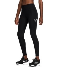 Nike Tamprės Moterims W Nk Df Fast Mr 7/8 Tights Black FV6682 010